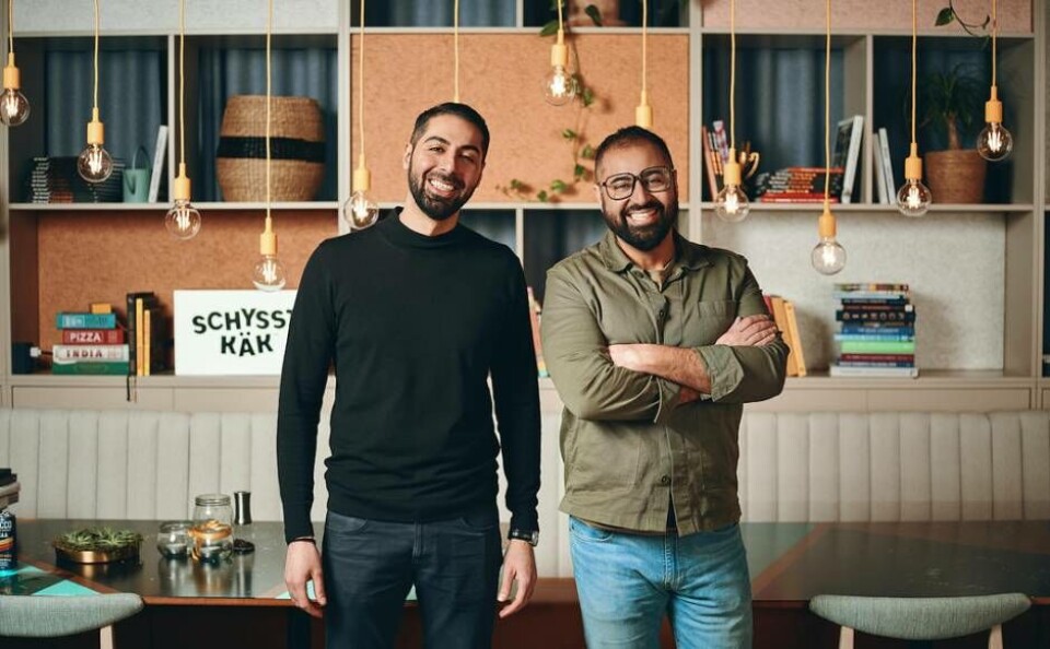 Alex och Amir Kheirmand. Alex och Amir Kheirmand.