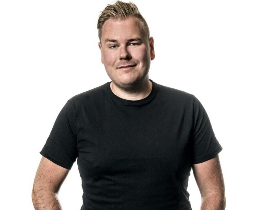 Fixat skrattfester i tio år. Joachim Björkvall, grundare av Västerås Comedy Club. Foto: Pressbild Fixat skrattfester i tio år. Joachim Björkvall, grundare av Västerås Comedy Club. Foto: Pressbild