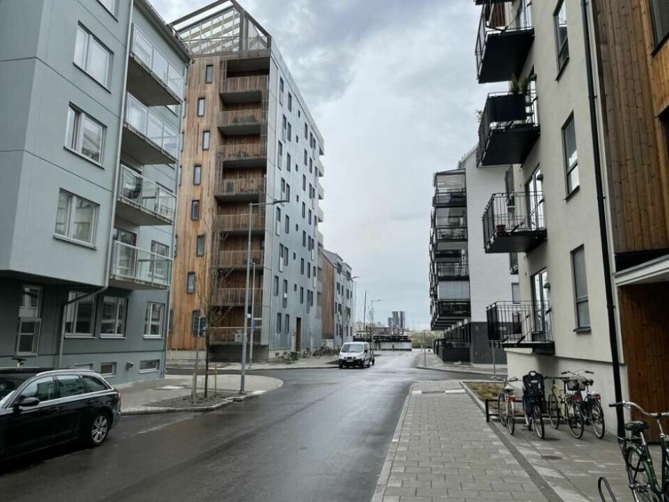 Havsfrugatan har det dyraste kvadratmeterpriset i Västmanland. Här kostar lägenheterna i snitt 51 764 kronor per kvadratmeter. Foto: Jonas Edberg