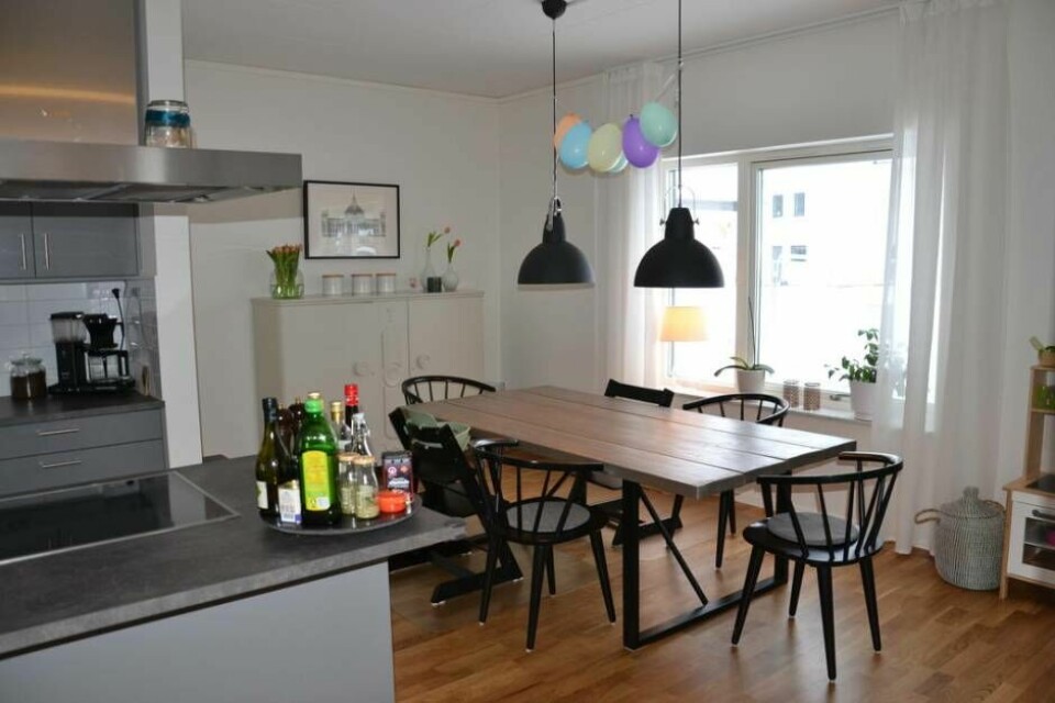 Fördelen med att köpa ett nybyggt hus är enligt Åsa Spännar att man får vara med och designa huset efter sitt eget huvud. Foto: Helena Andersson