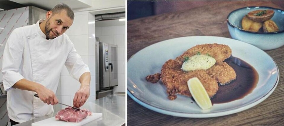 Rena smaker. Roland Olsson är ny krögare på Bistro Strand på Lövudden. I veckan öppnade restaurangen för lunch onsdag–fredag och à la carte fredag–lördag. Bistrons schnitzel är en av de stående lunchrätterna. Foto: Jonas Bergkvist Rena smaker. Roland Olsson är ny krögare på Bistro Strand på Lövudden. I veckan öppnade restaurangen för lunch onsdag–fredag och à la carte fredag–lördag. Bistrons schnitzel är en av de stående lunchrätterna. Foto: Jonas Bergkvist