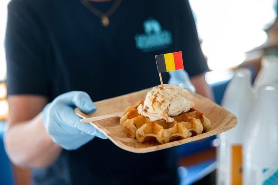 Våfflor. Förutom hembakat fika och räkmackor kommer kaféet på M/S Tor att servera belgiska våfflor. Foto: avigphoto.se Våfflor. Förutom hembakat fika och räkmackor kommer kaféet på M/S Tor att servera belgiska våfflor. Foto: avigphoto.se