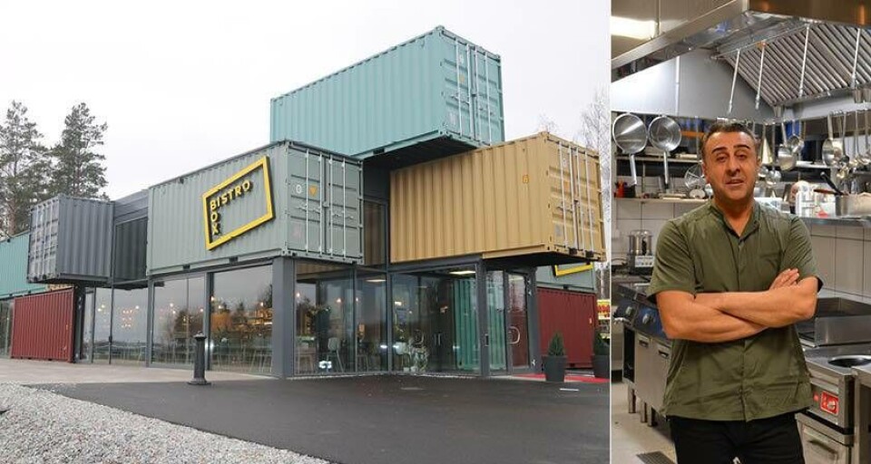 Boxrestaurang. Gabriel Turan är krögare på den nya vägkrogen Bistro Box som ligger intill truckstopet vid E18. Foto: Jonas Edberg / Helena Andersson Boxrestaurang. Gabriel Turan är krögare på den nya vägkrogen Bistro Box som ligger intill truckstopet vid E18. Foto: Jonas Edberg / Helena Andersson