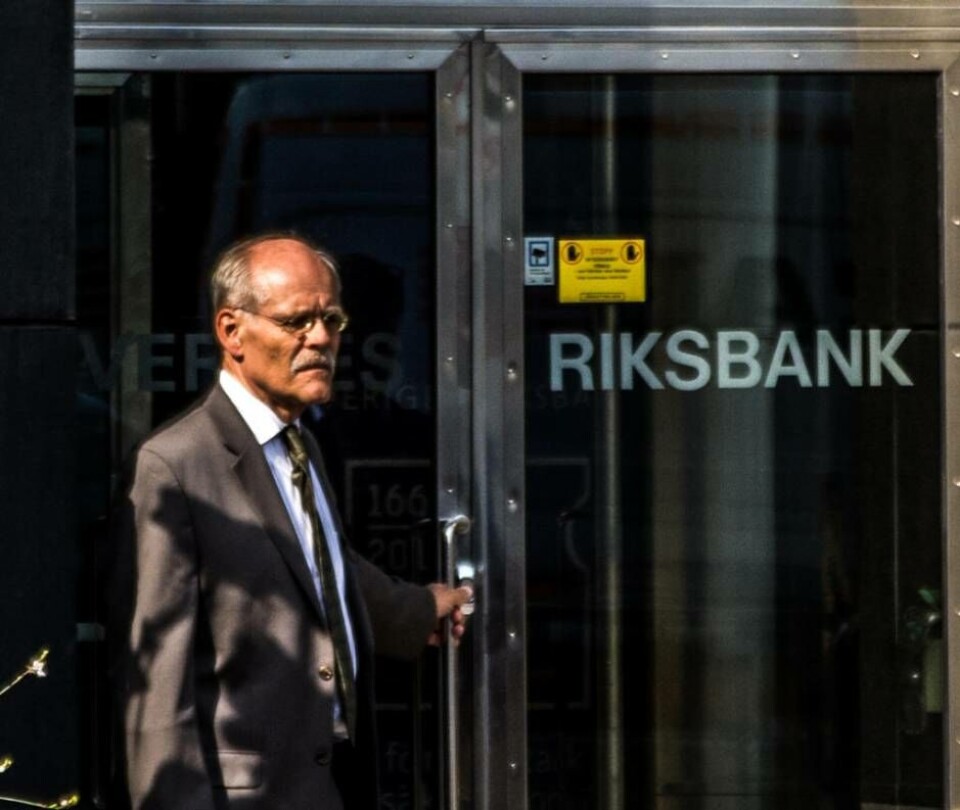 Riksbankschefen Stefan Ingves. Riksbankschefen Stefan Ingves.