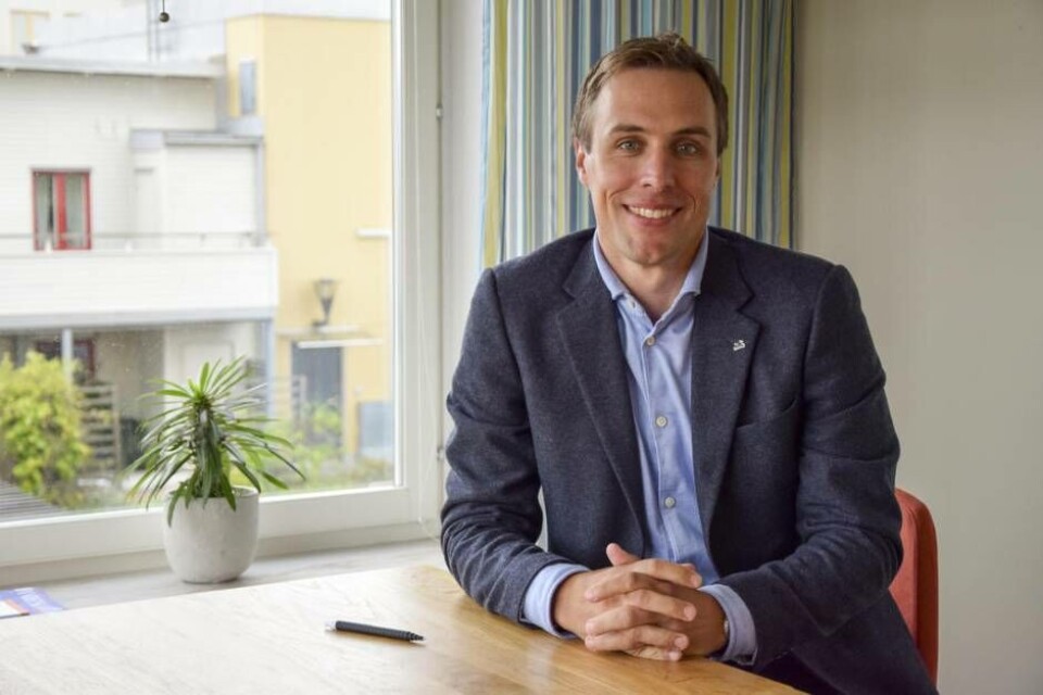 Handelskammaren Mälardalens nya vd Oskar Axelsson började sitt nya jobb idag. Foto: Pressbild Handelskammaren Mälardalens nya vd Oskar Axelsson började sitt nya jobb idag. Foto: Pressbild
