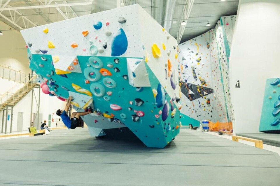 Utmanande klätterväggar för alla nivåer. Foto: avigphoto.se