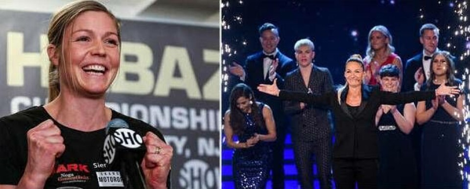 BK Rapid-boxaren Elin Cederroos är en av åtta svenska idrottare som har nominerats till Jerringpriset. Vinnaren utses på Idrottsgalan på måndag, där västeråsaren medverkar med Kristin Kaspersen (till höger) som sedvanlig ciceron. Foto: Stephanie Trapp och Idrottsgalan