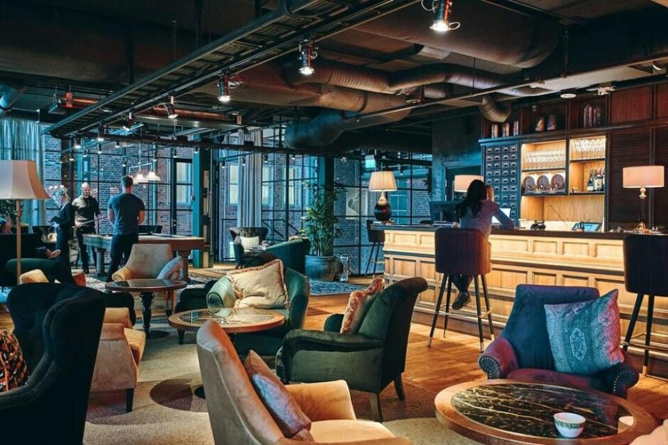 Här i Turbine Lounge hålls grattiseventet Sunda funday en gång i månaden. Foto: Steam Hotel