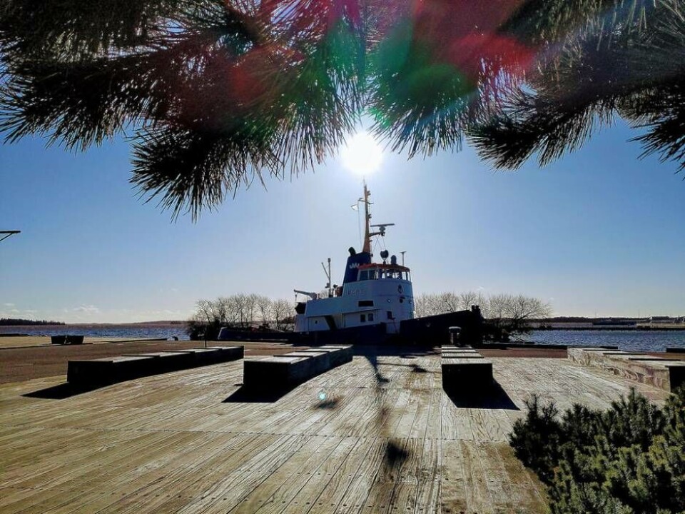 Går i pension. Isbrytaren Bore har nu arbetat färdigt på Mälaren och lämnar inom kort sin bryggplats i Västerås. Foto: Antti Korhonen Går i pension. Isbrytaren Bore har nu arbetat färdigt på Mälaren och lämnar inom kort sin bryggplats i Västerås. Foto: Antti Korhonen