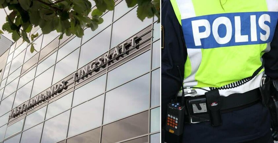 Polisen kritiseras för kroppsvisitationer vid rättegång