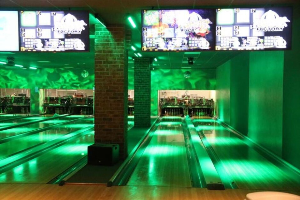 Strikes gamla bowlingbanor har renoverats och fräschats till.