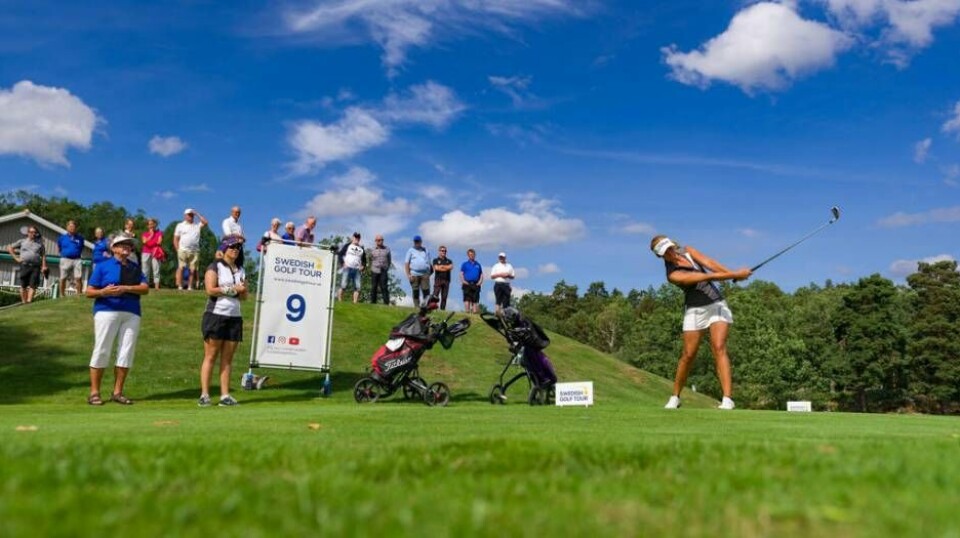 Publiksuccé första året. Publiktillströmningen under Anna Nordqvist Västerås Open-premiären förra sommaren var stor. Den lär inte bli mindre när Catrin Nilsmark nu bestämt sig för att göra comeback i tävlingssammanhang – med start just i stortävlingen i Västerås 8–10 augusti på VGK. Foto: Oliver Szabo / Frilansfotograferna