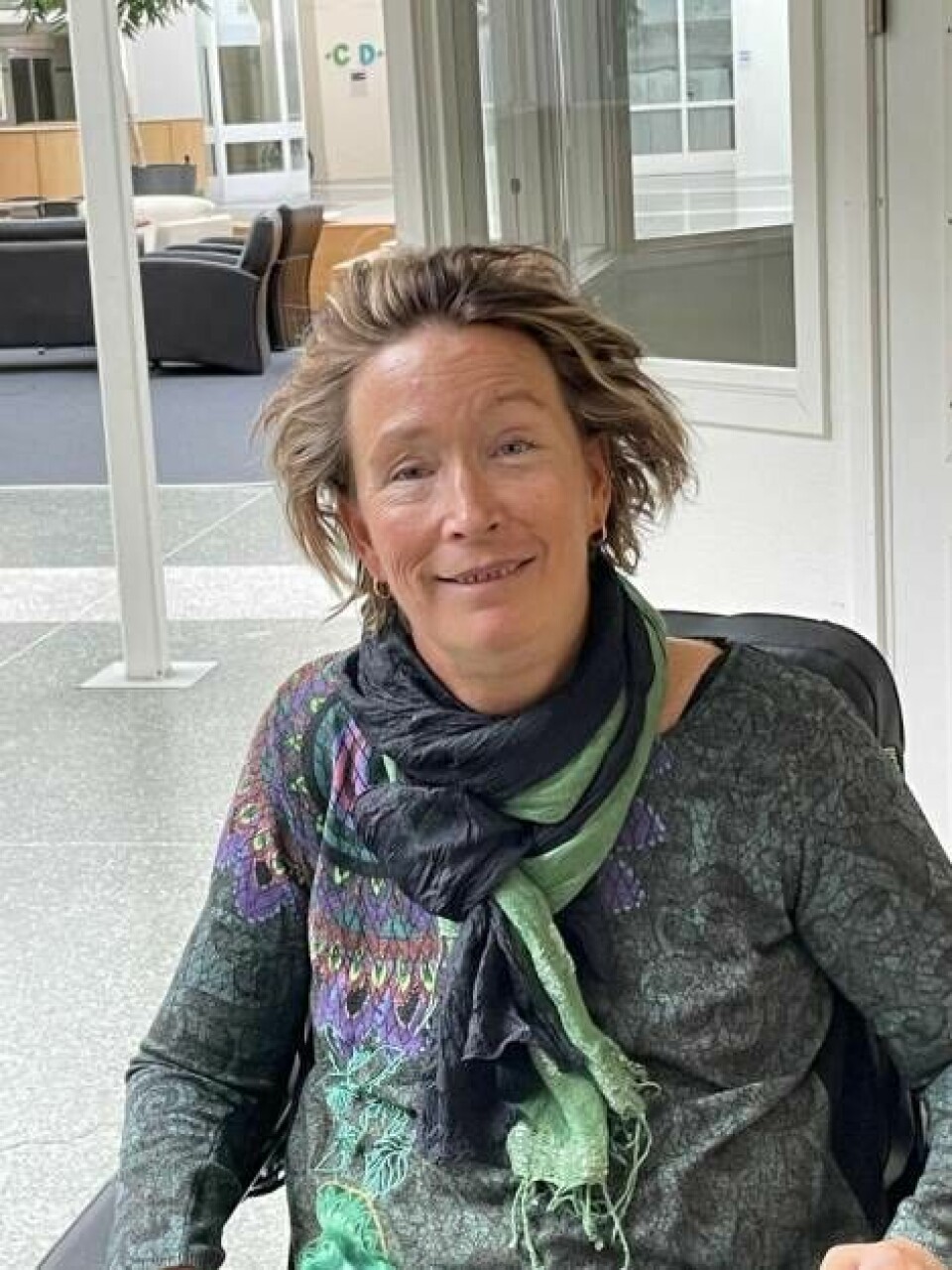 Ordförande i Aroskooperativet Annika Magnusson har varit medlem sen 1997. Foto: Åsa Larsson