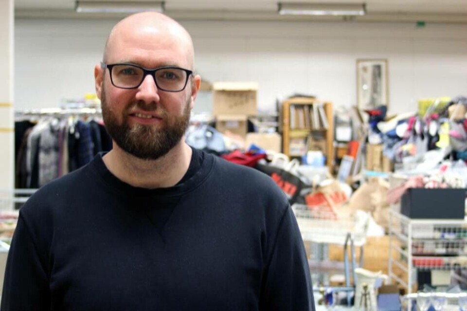 Magnus Uhlin, direktor på Västerås stadsmission. Magnus Uhlin, direktor på Västerås stadsmission.