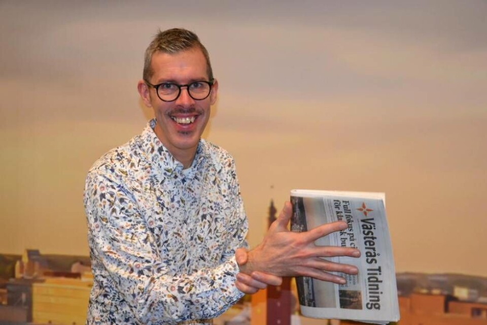 Kom och se Filiokus Fredrik trolla och buktala på höstlovet. Foto: Helena Andersson