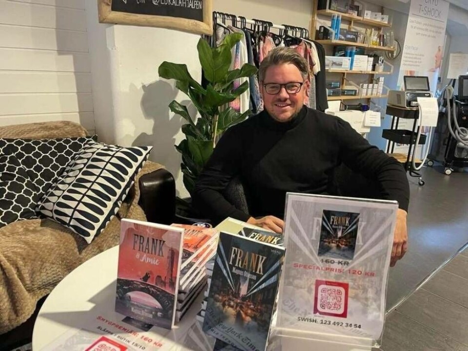 Magnus Ottosson släpper nya Frank-boken på litteraturfestivalen