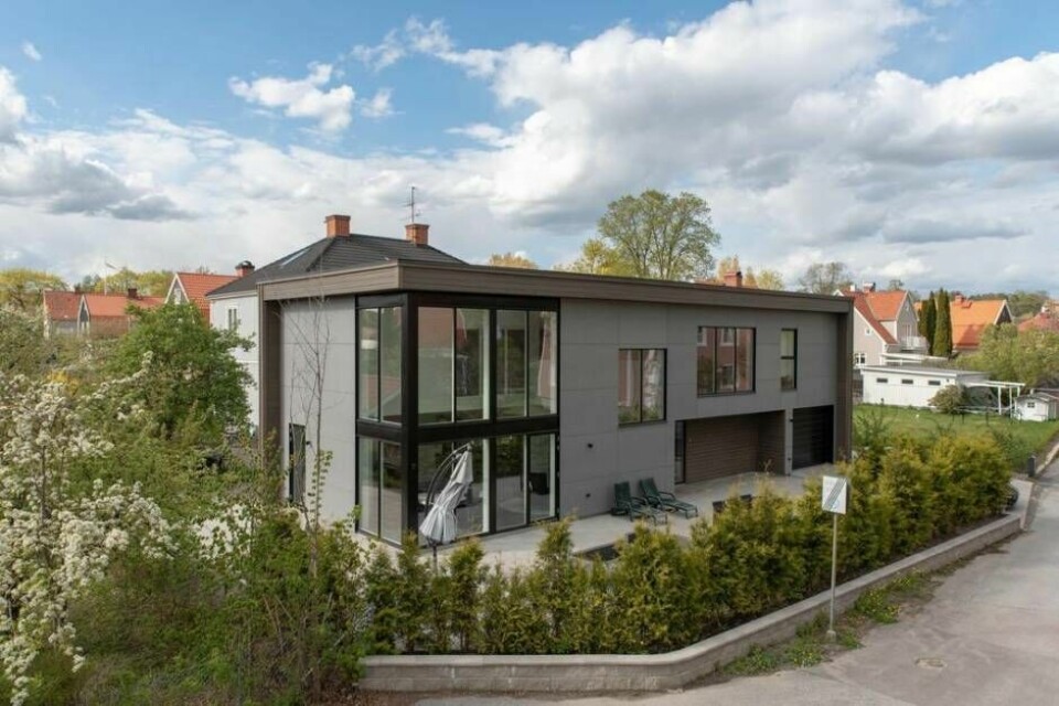 En villa på 189 kvadratmeter i Hammarby Stadshage var det mest klickade objektet i Västerås under förra veckan. Foto: PAX Fastighetsmäkleri