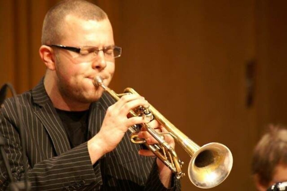 John-Erik ”Jonne” Bentlöv – prisad trumpetare och arrangör. Foto: Claes Tillander