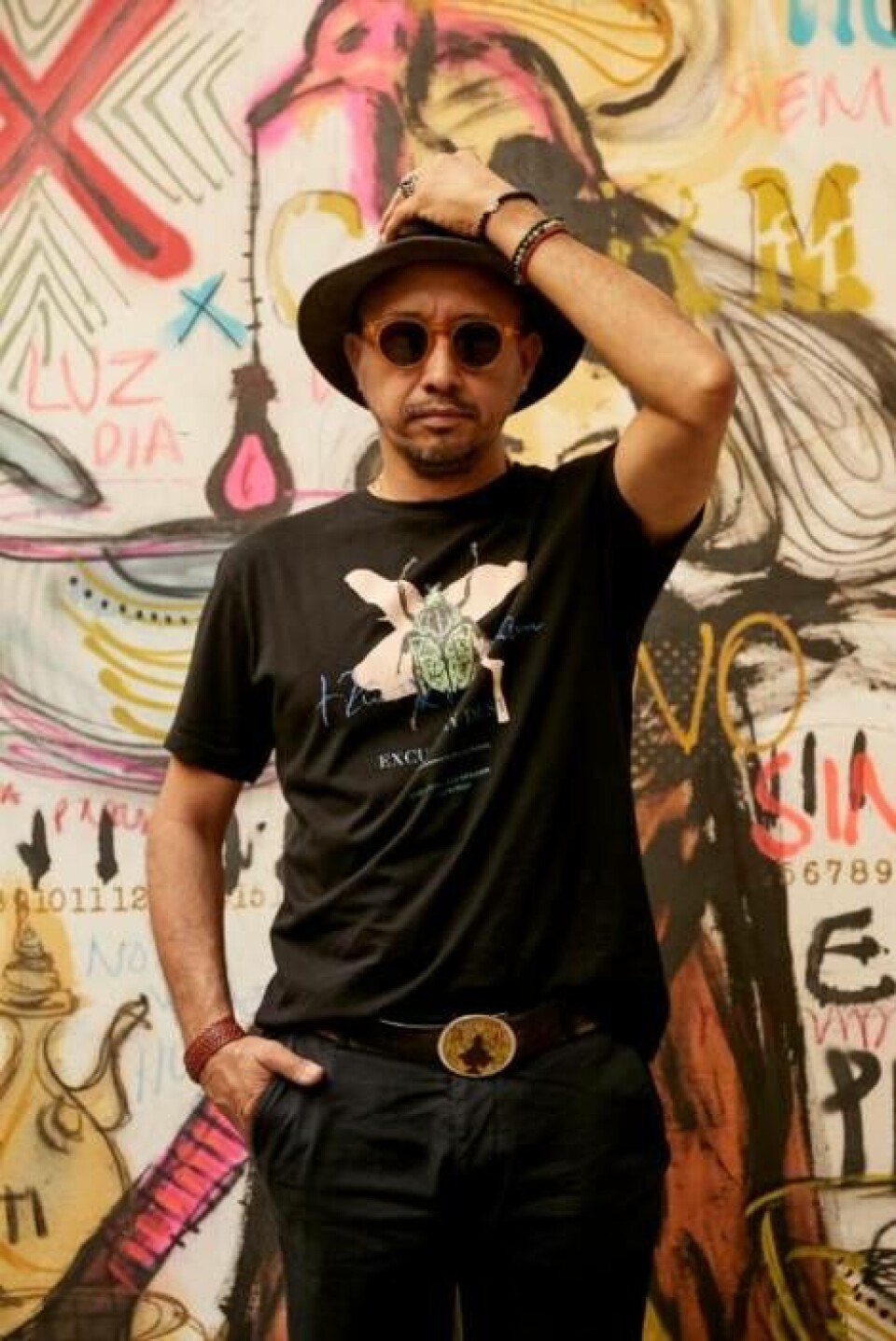 Amador Montes ställer ut på Galleri Soho. Foto: Privat