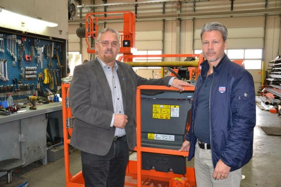 Mälarlifts grundare Eskil Burenfjäll och Rikard Stonelöf, kundansvarig. Foto: Helena Andersson Mälarlifts grundare Eskil Burenfjäll och Rikard Stonelöf, kundansvarig. Foto: Helena Andersson