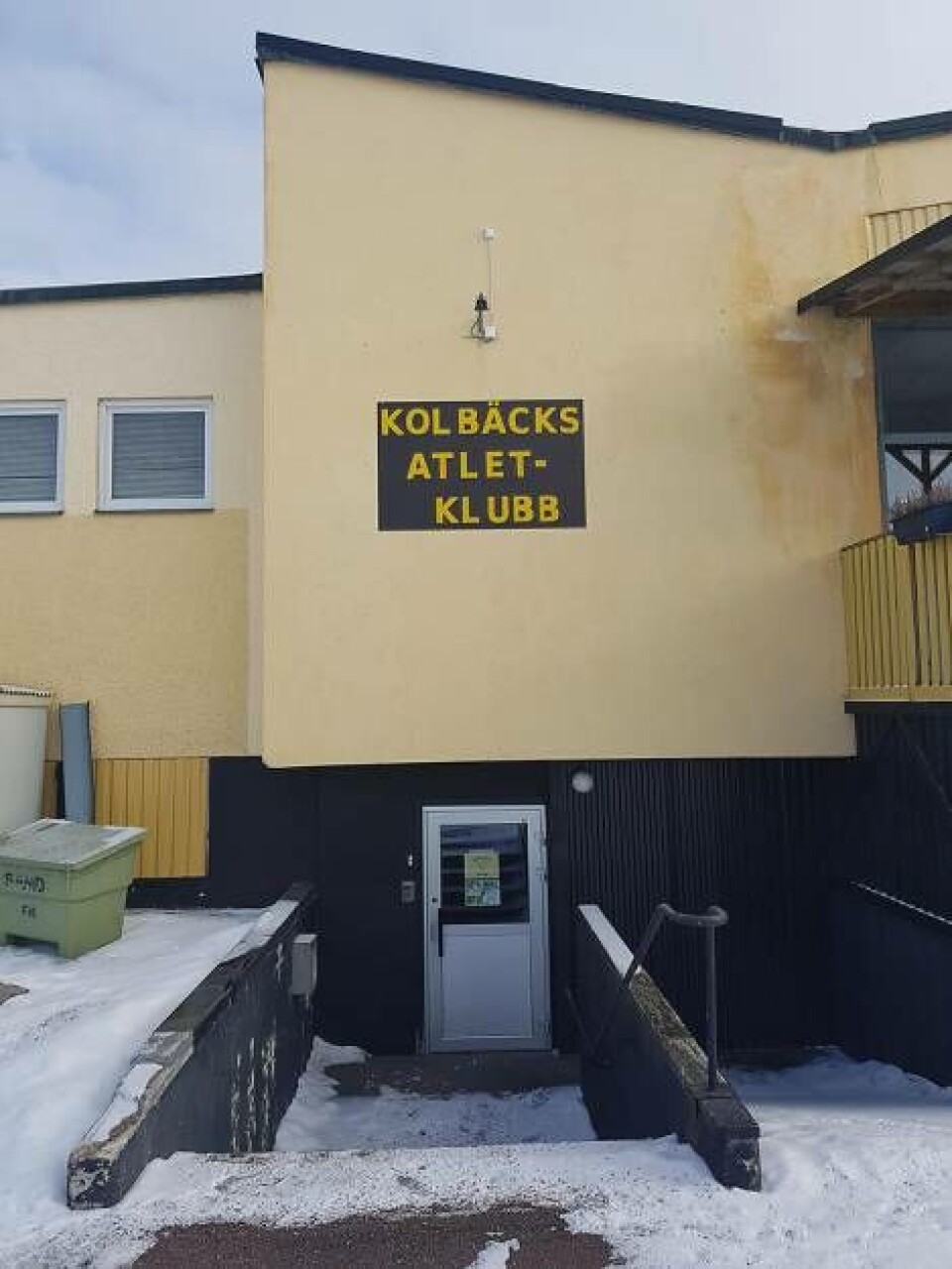 Källargym. Klubbens gym finns i en källarlokal på Västeråsvägen 4. Foto: Joachim Vidberg