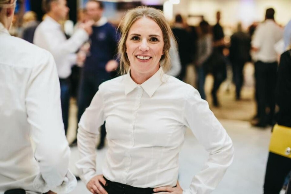 Minny Källman, projektledare från Svenska dryckesmässor ser fram emot årets mässa. Foto: Henrik Mill Minny Källman, projektledare från Svenska dryckesmässor ser fram emot årets mässa. Foto: Henrik Mill