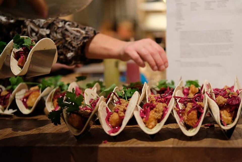 Goda tacos med krispig halloumi. Foto: Emelie Lovén
