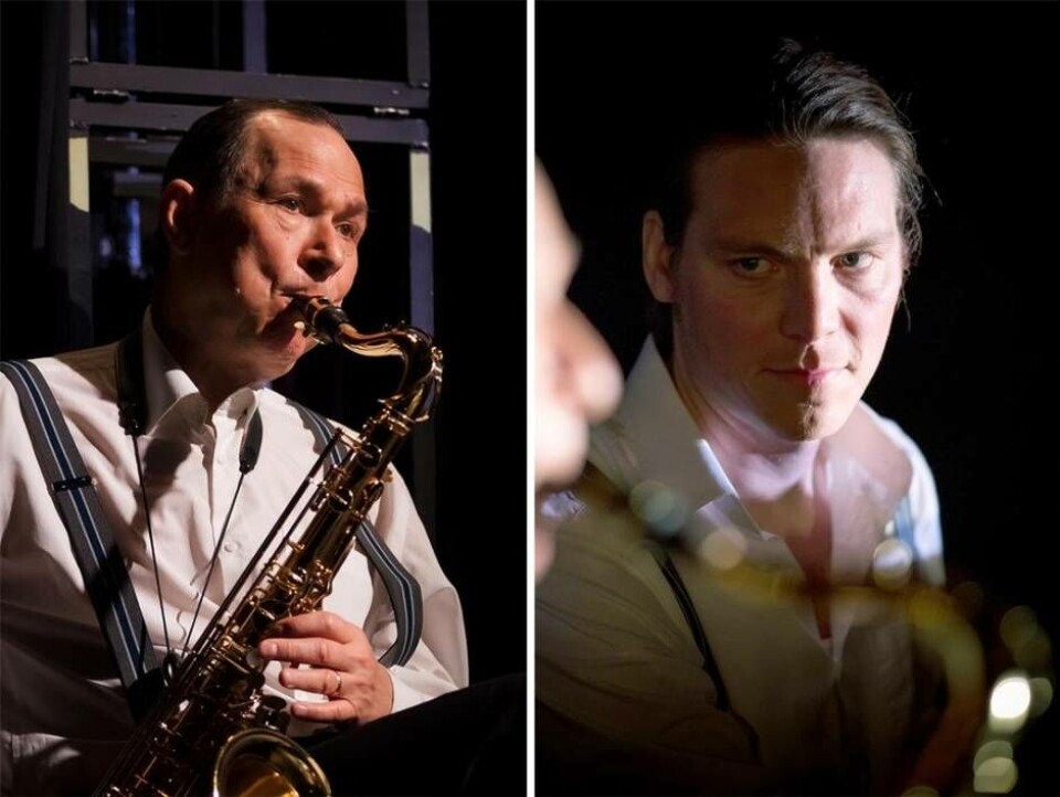 Anders Larsson och Andreas Kullberg. Foto: Håkan Larsson