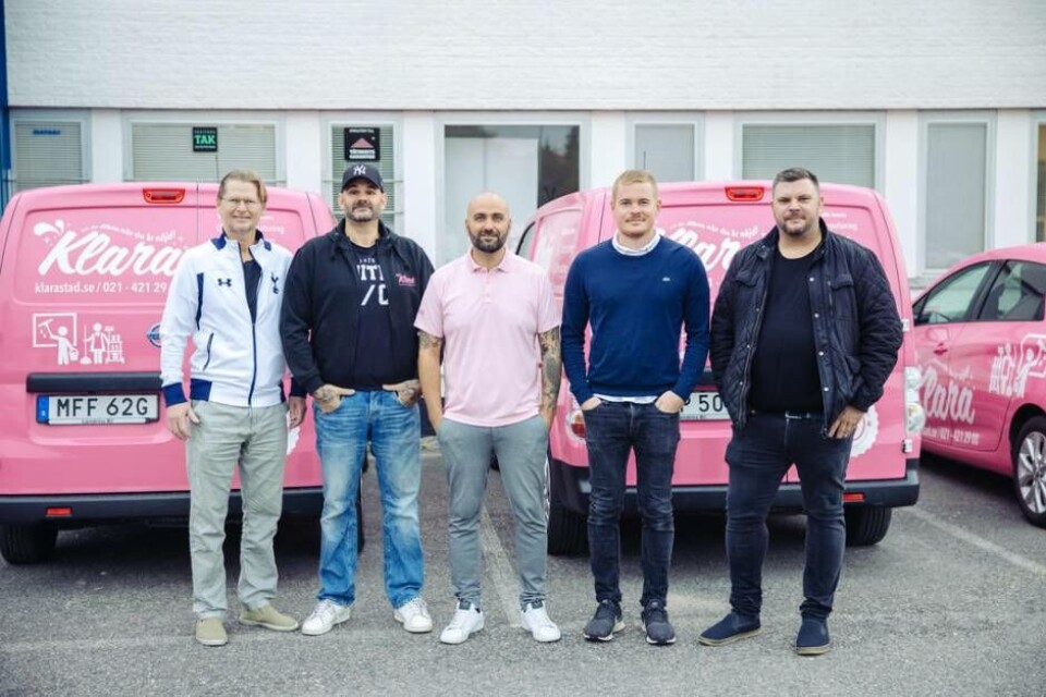 Hela lagledningen. Per Westrup, Andreas Guerini, Andreas Dayan, Henrik Lundgren och Dan Barthlen. Foto: Avig Kazanjian Hela lagledningen. Per Westrup, Andreas Guerini, Andreas Dayan, Henrik Lundgren och Dan Barthlen. Foto: Avig Kazanjian