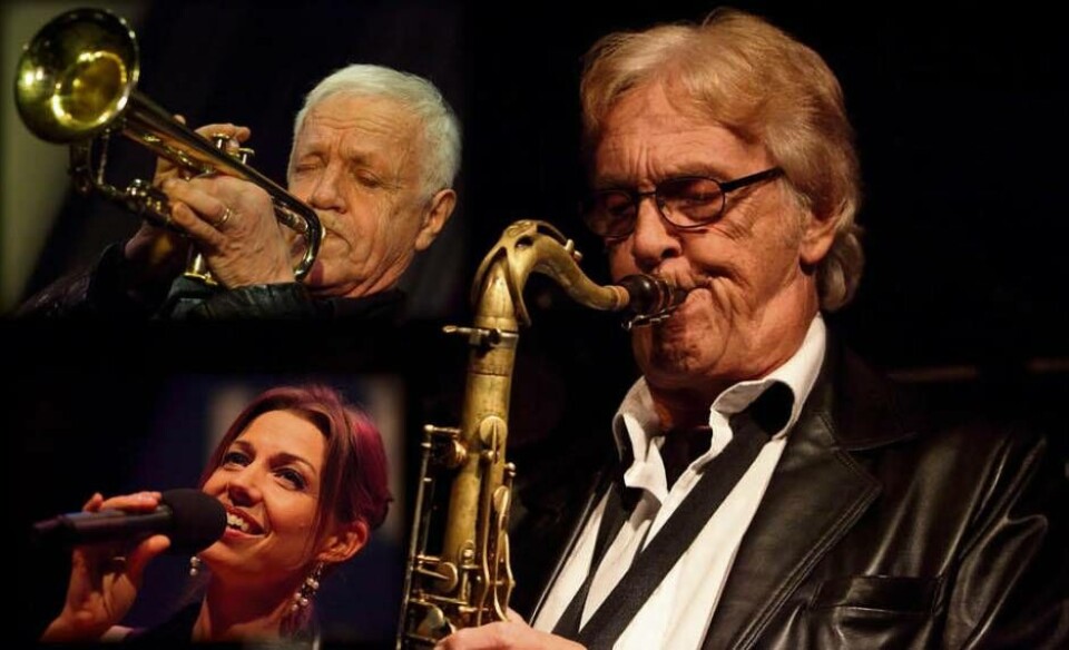 Jan Allan, Christina Gustavsson och Bertil 'Jonas' Jonasson. Foto: Jazzbilder