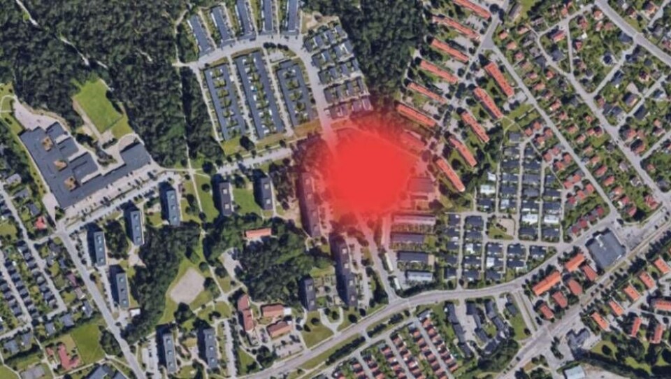 Polisen söker vittnen till ett personrån som skedde i området runt S:ta Gertruds skola på Liegatan den 5 januari. Foto: Google