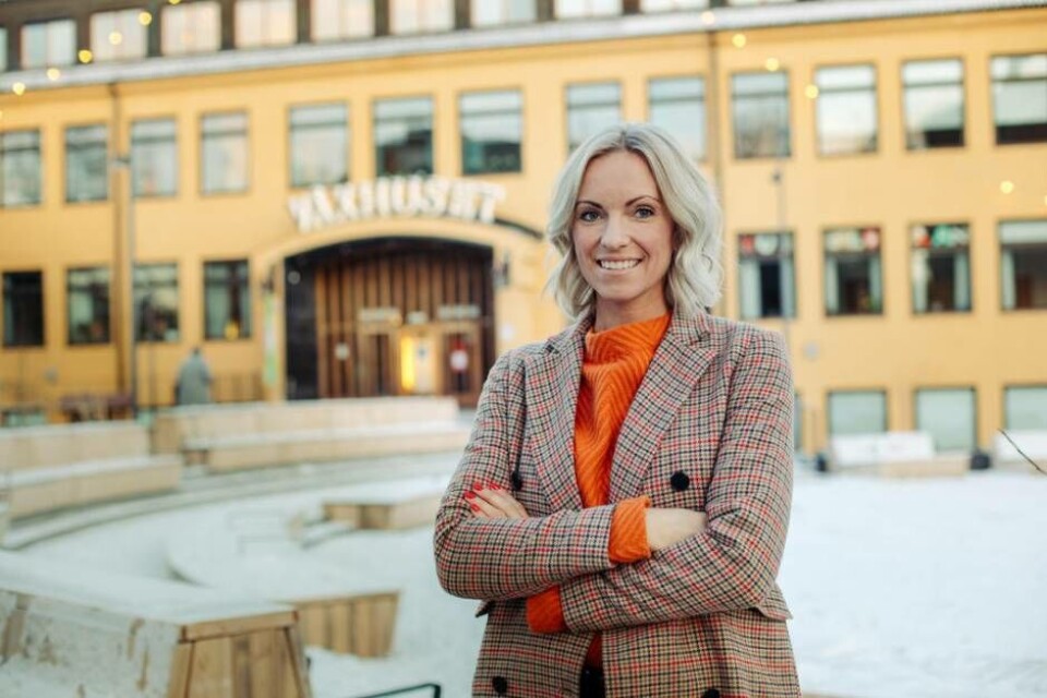 Sofia Österberg, verksamhetschef Växhuset. Foto: Avig Kazanjian