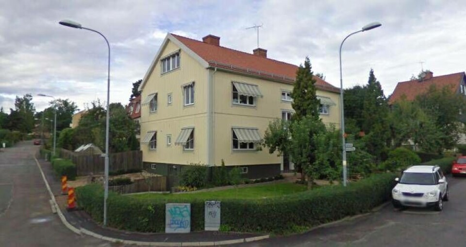 Fullerövägen 8 i Hammarby Stadshage såldes för 7 150 000 kronor. Foto: Google