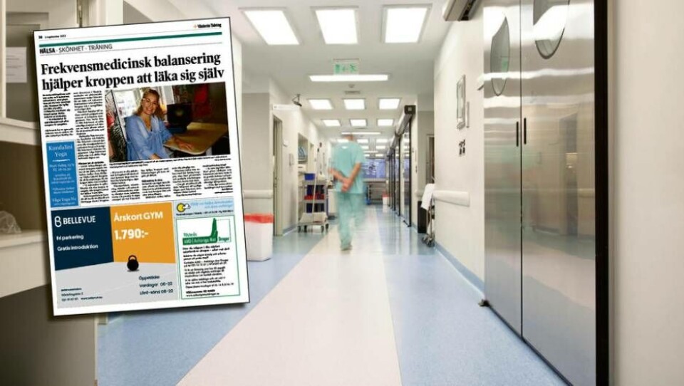 Lars Henning, överläkare på kvinnokliniken, är kritisk till alternativa behandlingsmetoder som exempelvis frekvensmedicinsk balansering. Lars Henning, överläkare på kvinnokliniken, är kritisk till alternativa behandlingsmetoder som exempelvis frekvensmedicinsk balansering.