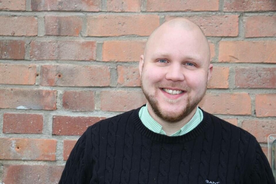 Blivande mästerkock? Magnus Eriksson har gått från nybörjare till Mästerkocksaspirant på lite mer än fyra år. Foto: Helena Andersson