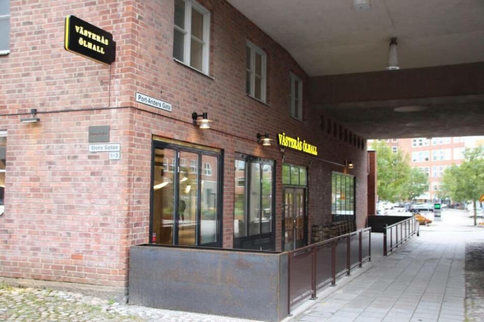 Här vid Mimerporten öppnar Västerås Ölhall inom kort. Foto: Jonas Bergkvist