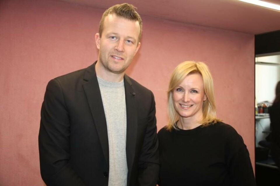 Magnus Eriksson, Catarina Söderblom Foto: Sofie Tejre