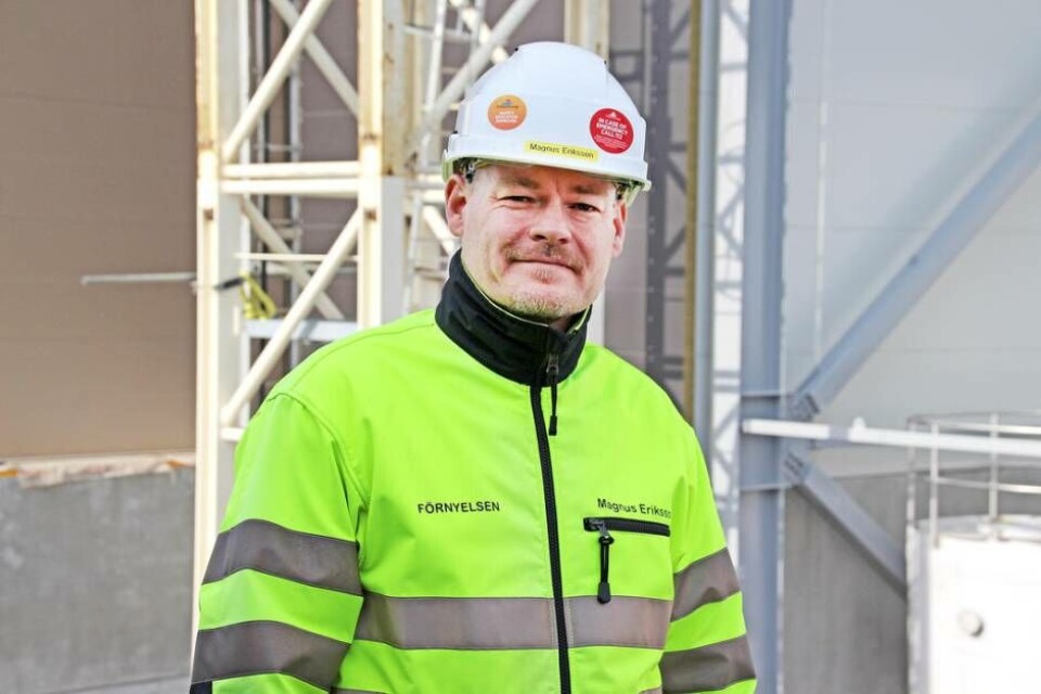Magnus Eriksson, chef för affärsområde värme på Mälarenergi.