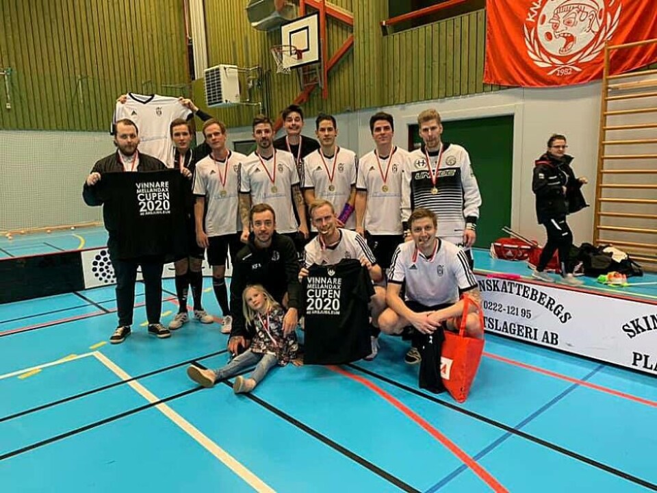 Lejbeck vann proffsklassen för herrar. Foto: Privat