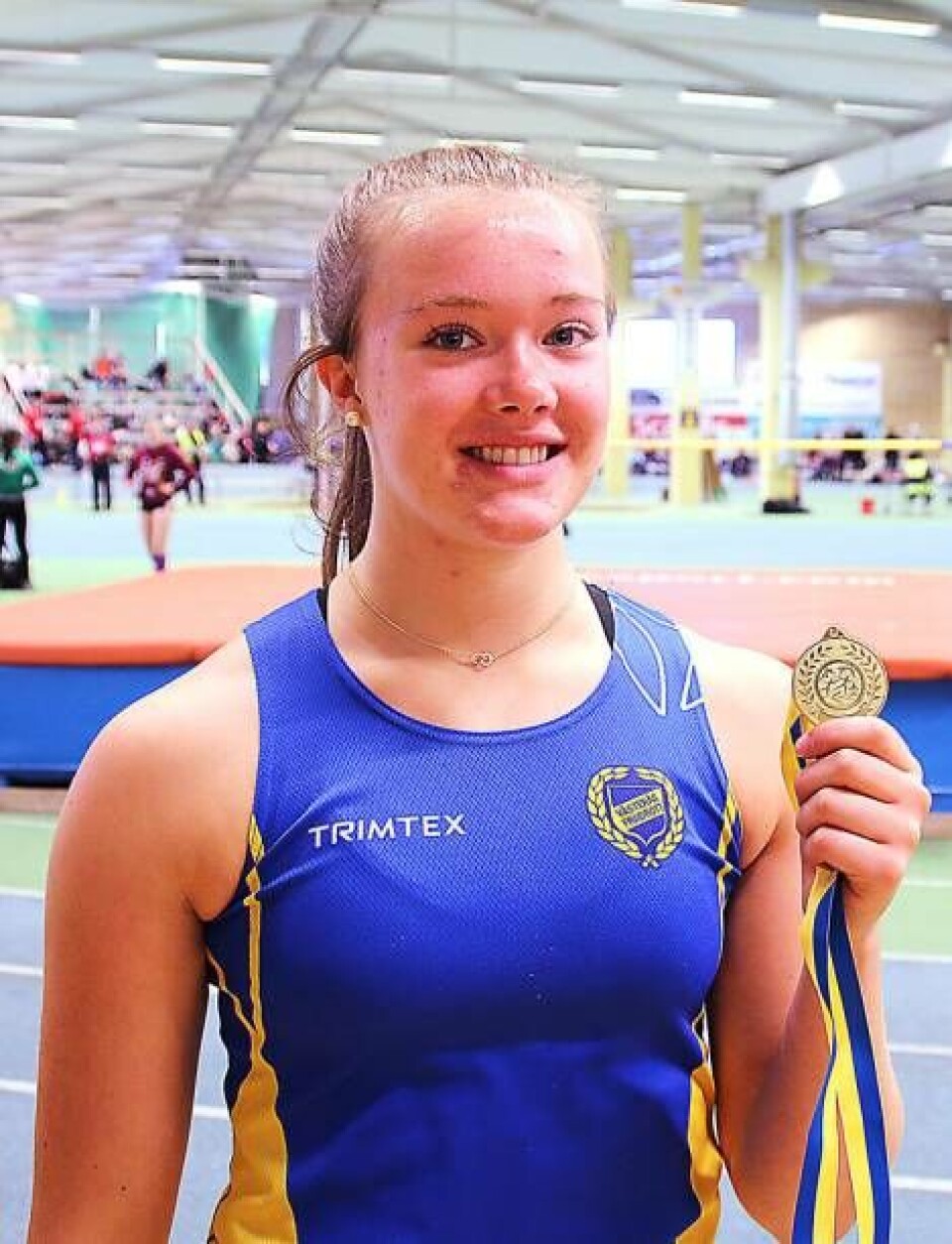 Anna Götberg – ett guldhopp av stor vikt vid JSM i Uppsala i helgen. Foto: Jonas Bergkvist