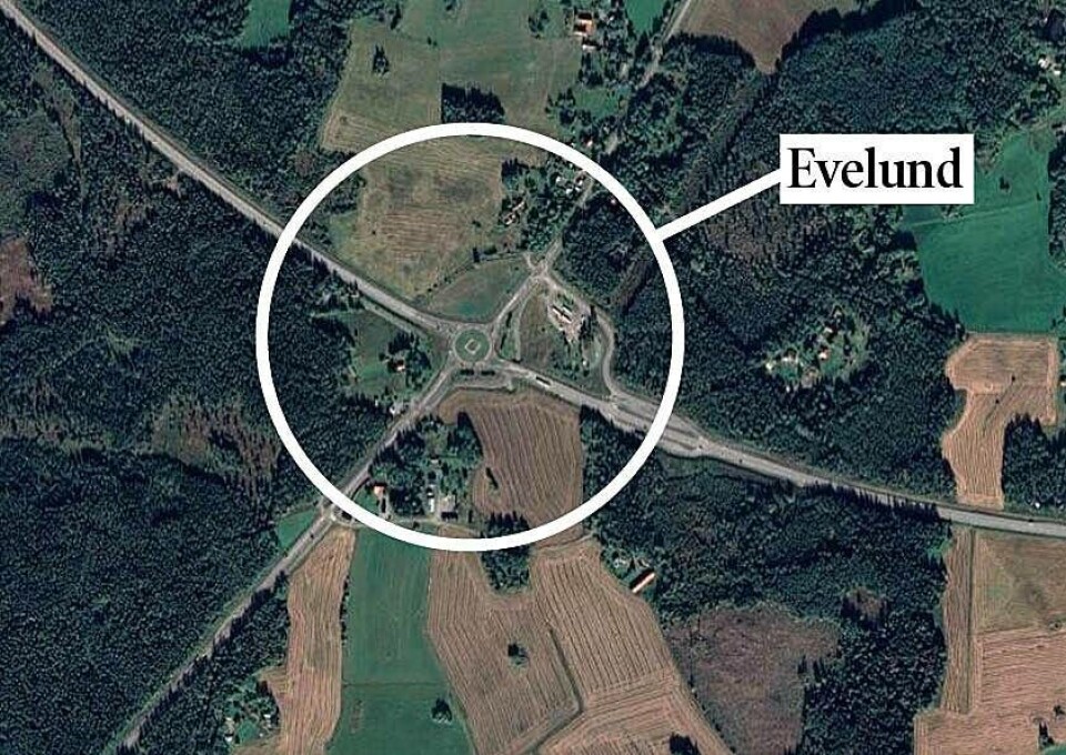 Nytt logistikområde. Ett gestaltningsprogram har tagits fram för Evelund, där ett nytt logistikområde ska skapa både nya arbetstillfällen och en bra plats för etablering av verksamheter som kräver ett gott trafikläge. Foto: Google×1 / 2Visa bildtextBild 1 av 2