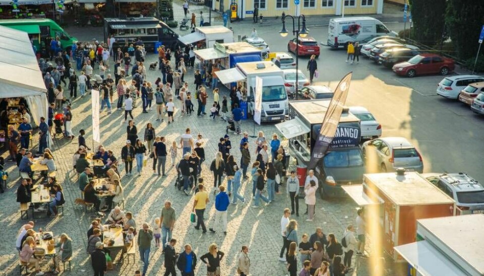 Västerås Street Food-festival arrangerades första gången under sensommaren 202.