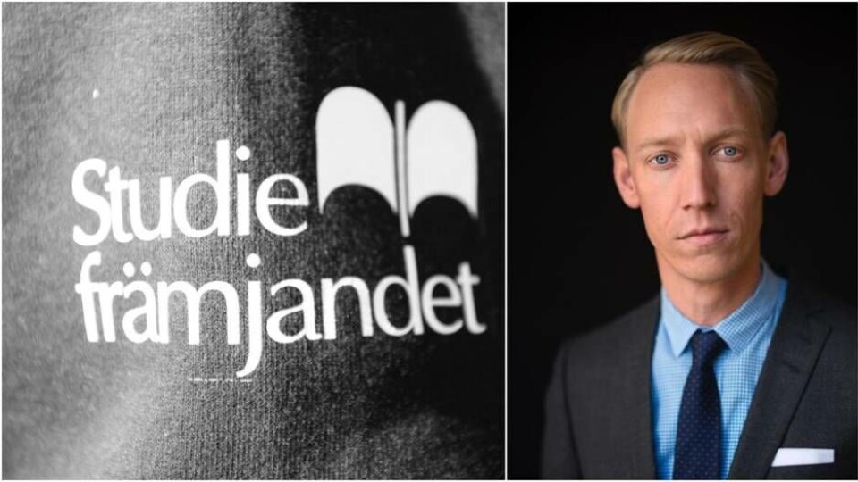 Gustav Öhrn, Studiefrämjandets förbundschef. Foto: Mostphotos/Studiefrämjandet