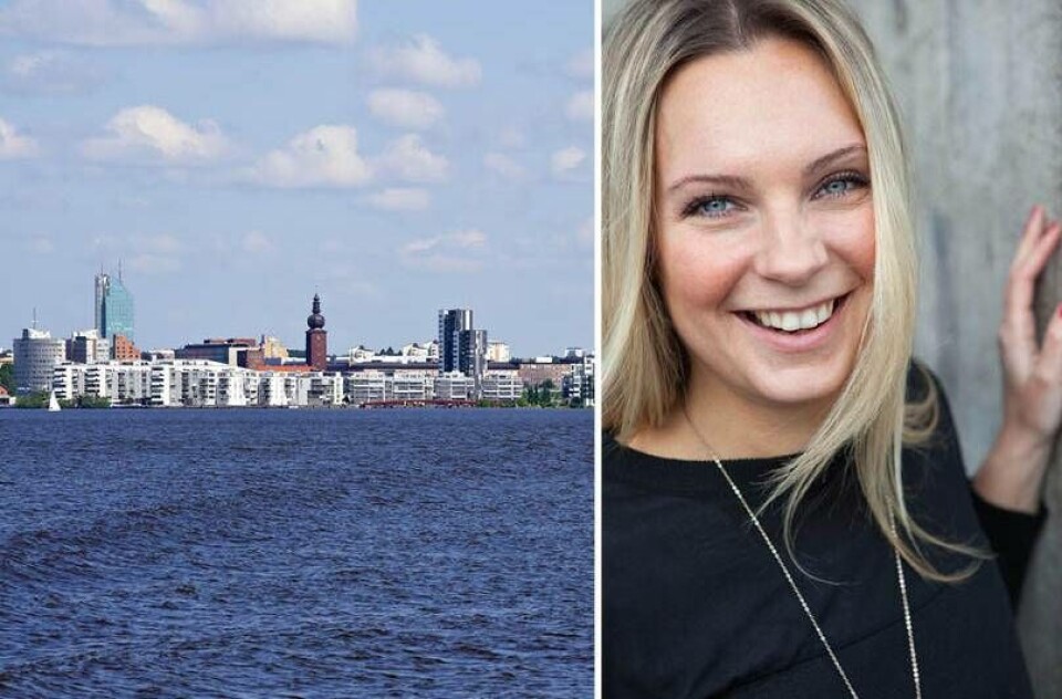 Johanna Wagrell gillar Västerås. Foto: Raw comedy club / Mostphotos