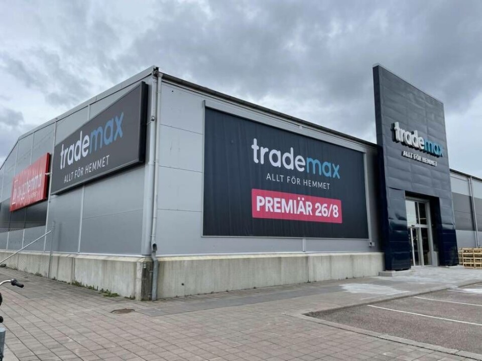 I morgon torsdag öppnar Trademax på Erikslund i Västerås. Foto: Jonas Edberg