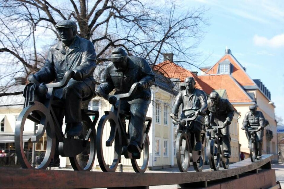 Konstverket Aseaströmmen från 1989 av Bengt-Göran Broström (1947–2004) ska nu restaureras. Foto: Mostphotos