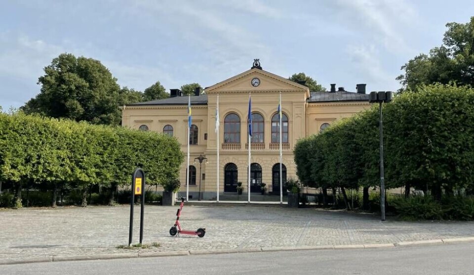 Moderaterna vill göra Rådhuset vid Fiskartorget i Västerås mer publik igen. Foto: Jonas Edberg