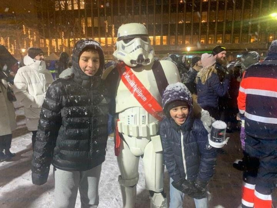 Stormtroopers älskar Musikhjälpen. Foto: JONAS EDBERG