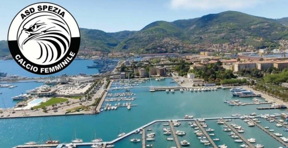 Här är Tindra Anderssons nya tillvaro – hamnstaden La Spezia i norra Italien och Serie C-klubben ASD Spezia. Foto: Mostphotos