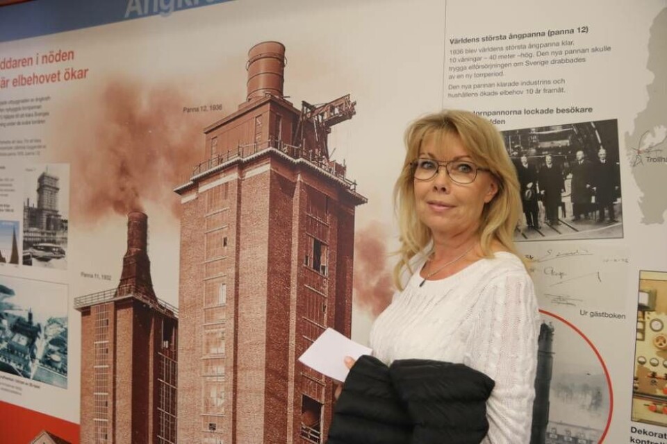 Maria Hansen, Västerås tyckte att turen var jätteintressant.– Intresset kom i och med att Steam hotel skulle byggas, då började jag intressera mig för historien bakom. Det är en jättefin utställning.×1 / 3Visa bildtextBild 1 av 3